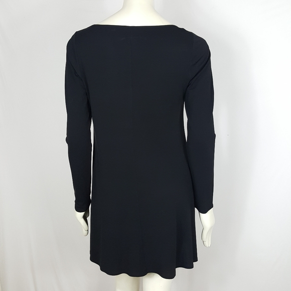 Eileen Fisher Pintuck Front Silk Dress - Picture 5 of 5